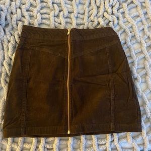 corduroy pencil skirt